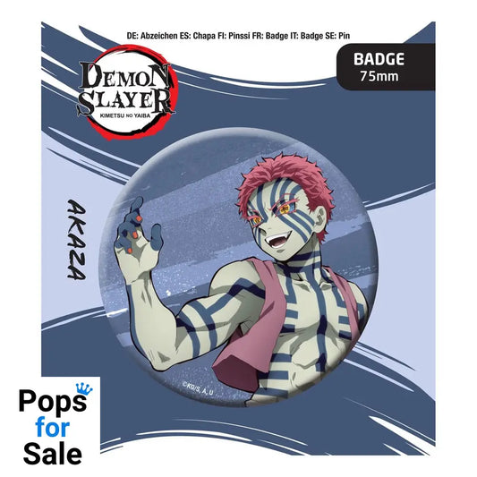 Demon Slayer: Kimetsu no Yaiba Pin Badge Akaza Pins & Brooches