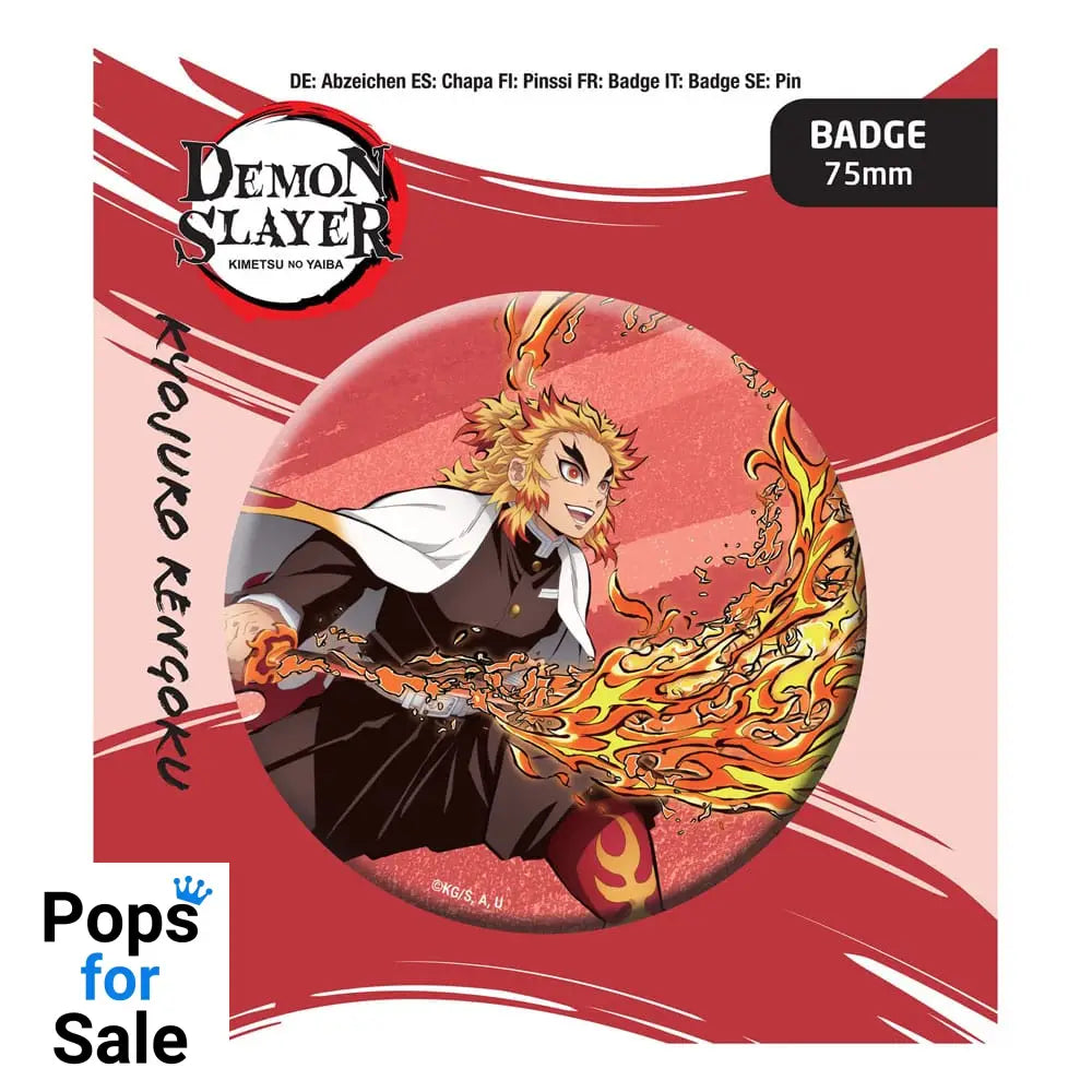 Demon Slayer: Kimetsu no Yaiba Pin Badge Kyojuro Rengoku