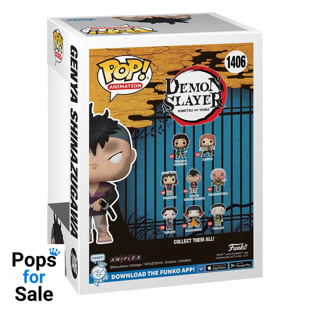Demon Slayer: Kimetsu no Yaiba POP! Animation Figure Genya Shinazugawa 9 cm