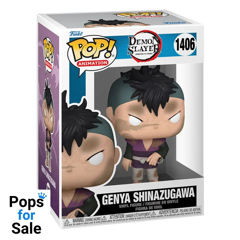 Demon Slayer: Kimetsu no Yaiba POP! Animation Figure Genya Shinazugawa 9 cm