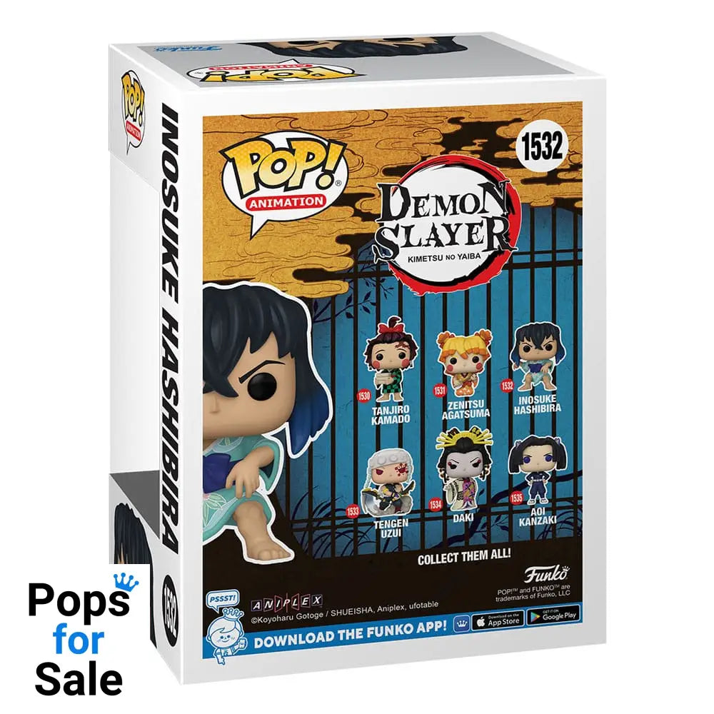 Demon Slayer: Kimetsu no Yaiba POP! Animation Figure Inosuke(Kimono) 9 cm