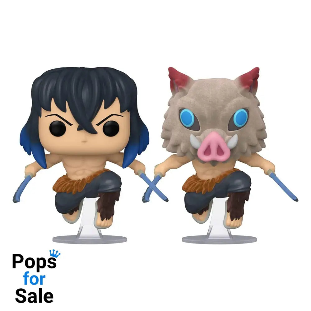 Demon Slayer: Kimetsu no Yaiba POP! Animation Figure InosukeW/Chase(FL) 9 cm Assortment (6) POP! Figures