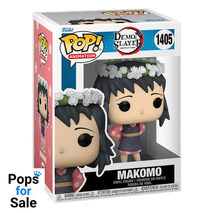 Demon Slayer: Kimetsu no Yaiba POP! Animation Figure Makomo (Flower Headdress) 9 cm