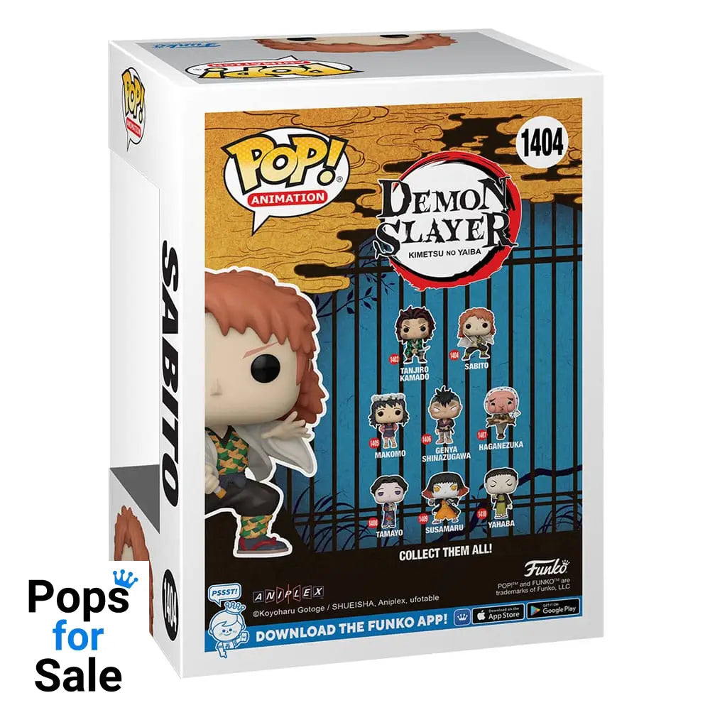 Demon Slayer: Kimetsu no Yaiba POP! Animation Figure Sabito (No Mask) 9 cm