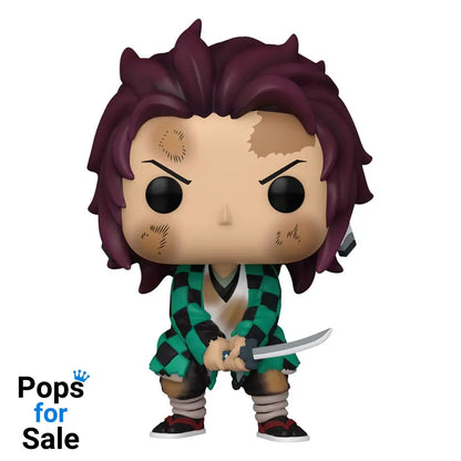 Demon Slayer: Kimetsu no Yaiba POP! Animation Figure Tanjiro (Training) 9 cm