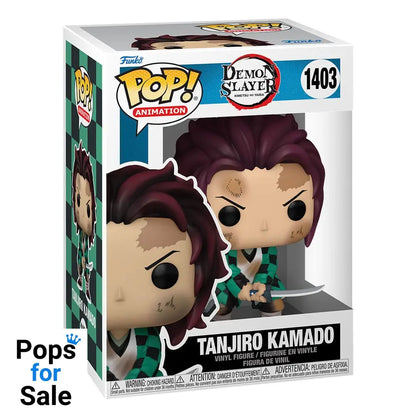 Demon Slayer: Kimetsu no Yaiba POP! Animation Figure Tanjiro (Training) 9 cm