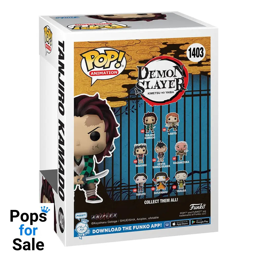 Demon Slayer: Kimetsu no Yaiba POP! Animation Figure Tanjiro (Training) 9 cm