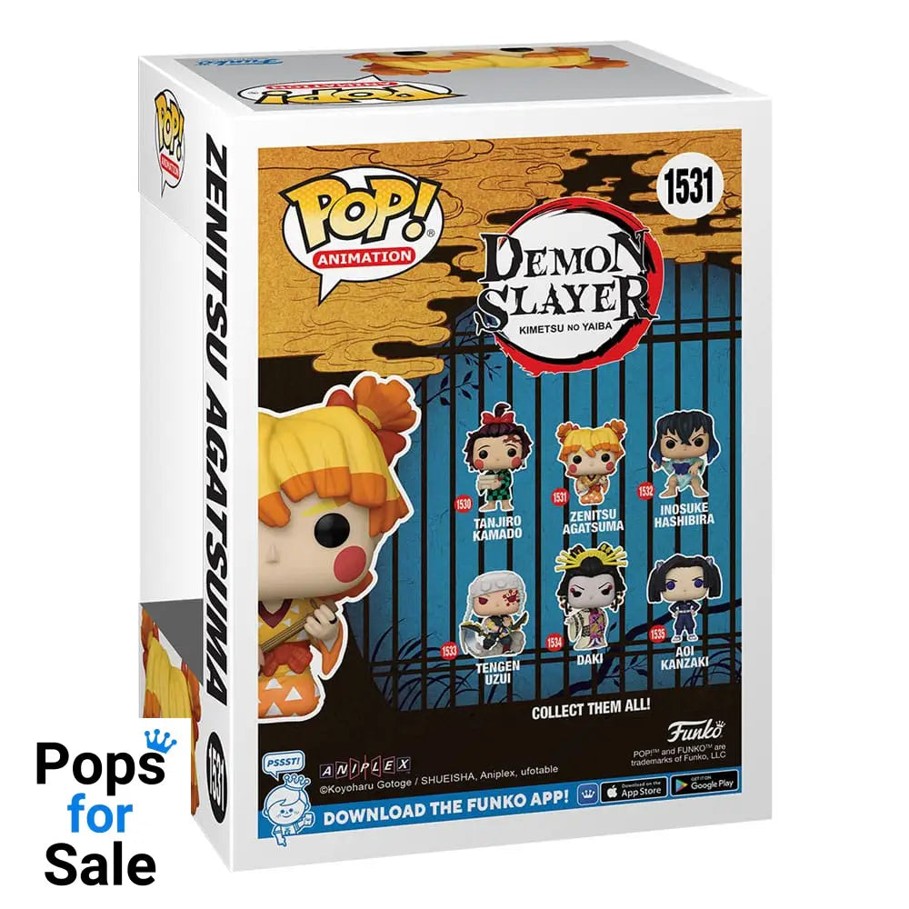 Demon Slayer: Kimetsu no Yaiba POP! Animation Figure Zenitsu(Kimono) 9 cm