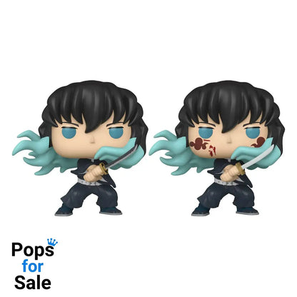 Demon Slayer: Kimetsu no Yaiba POP! Animation Vinyl Figure Muichiro (Attack) w/CH 9 cm Assortment (6) POP! Figures