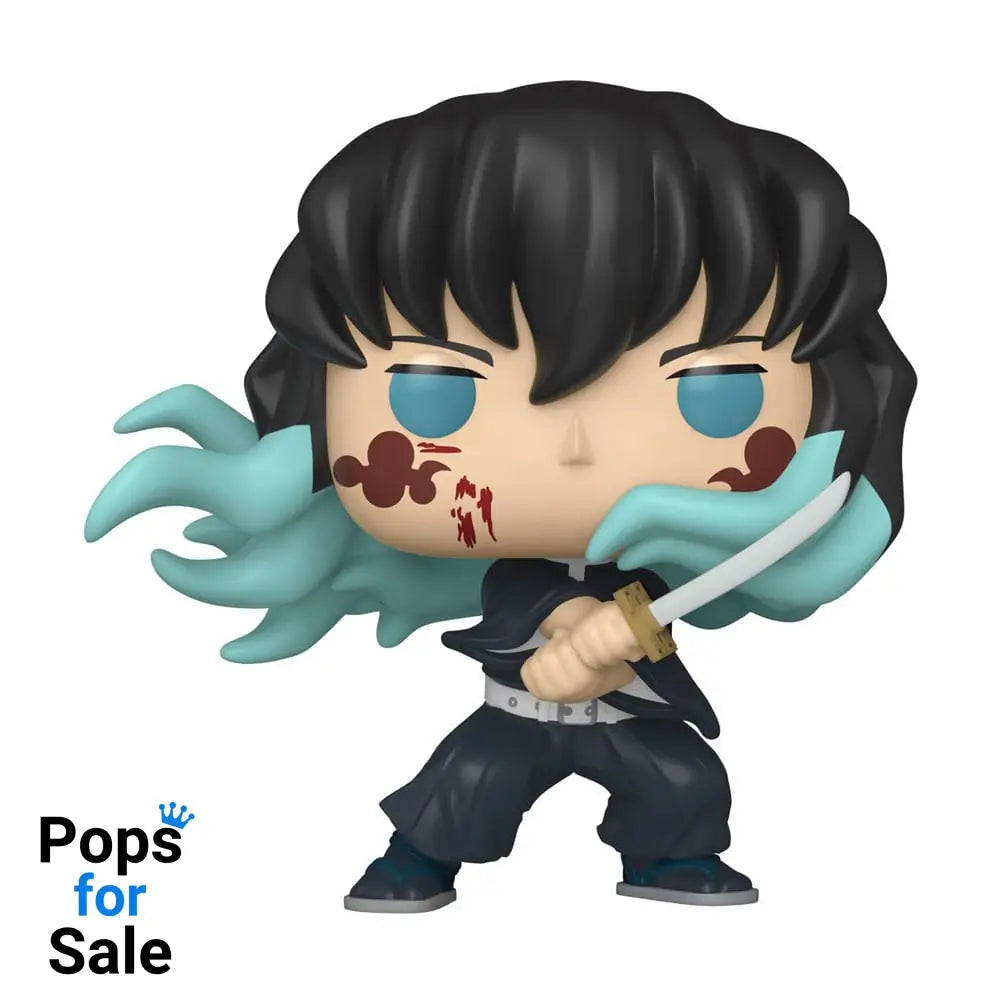 Demon Slayer: Kimetsu no Yaiba POP! Animation Vinyl Figure Muichiro (Attack) w/CH 9 cm Assortment (6)