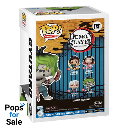 Demon Slayer: Kimetsu no Yaiba POP! Animation Vinyl Figures Gyutaro 9 cm
