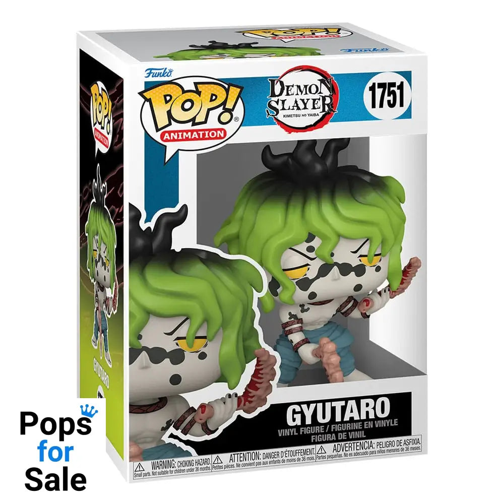 Demon Slayer: Kimetsu no Yaiba POP! Animation Vinyl Figures Gyutaro 9 cm