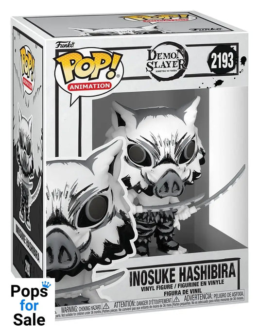 Demon Slayer: Kimetsu no Yaiba POP! Animation Vinyl Figures Inosuke(Sumi-Ink) 9 cm