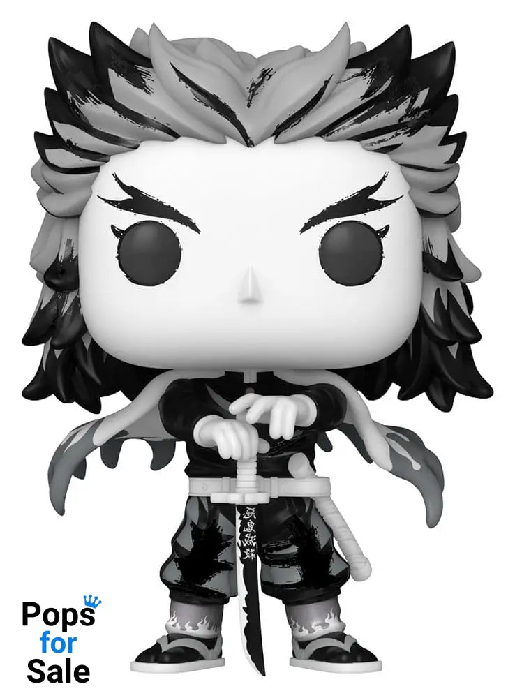 Demon Slayer: Kimetsu no Yaiba POP! Animation Vinyl Figures Rengoku(Sumi-Ink) 9 cm