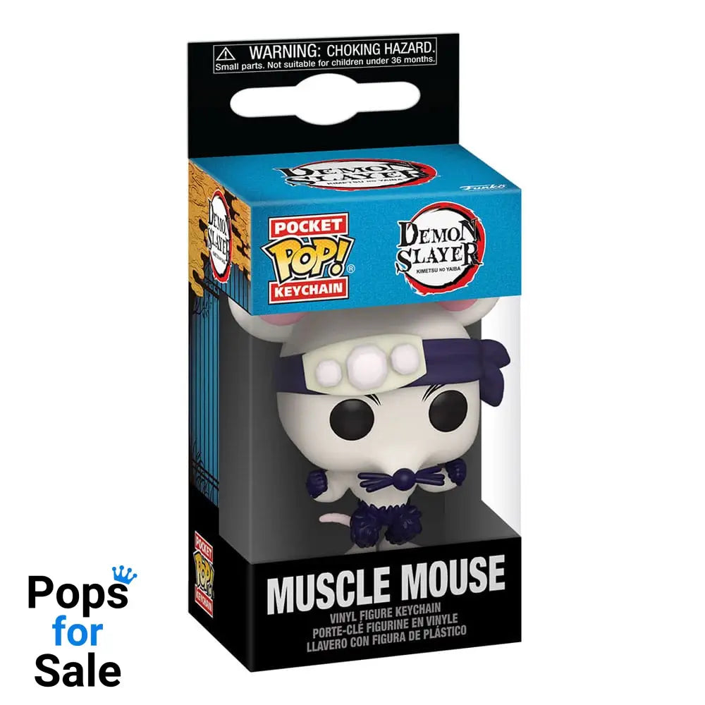 Demon Slayer: Kimetsu no Yaiba POP! Vinyl Keychains 4 cm Muscle Mouse Display (12)