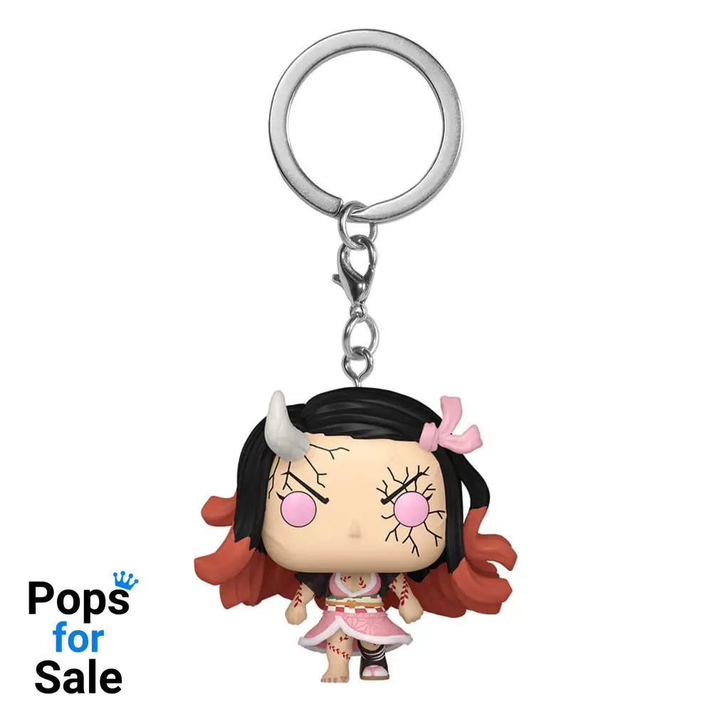 Demon Slayer: Kimetsu no Yaiba POP! Vinyl Keychains 4 cm Nezuko(Demon Form) Display (12) Keyrings