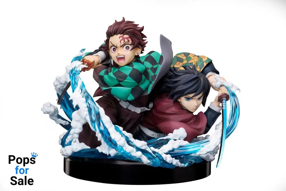 Demon Slayer: Kimetsu no Yaiba PVC Statue Tanjiro & Giyuu 13 cm