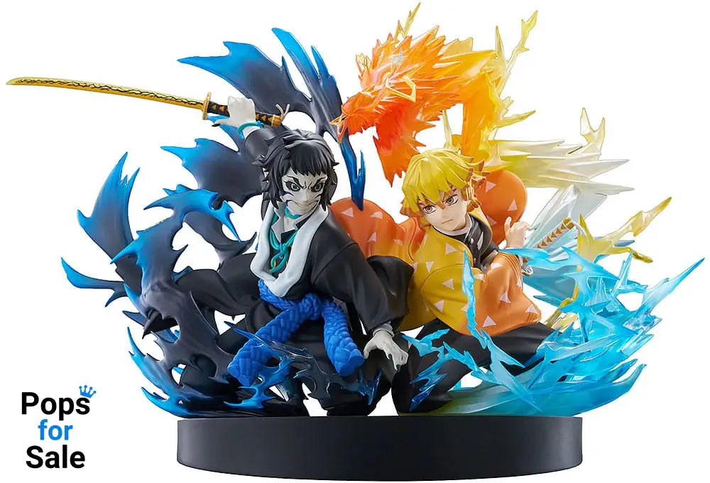 Demon Slayer: Kimetsu no Yaiba PVC Statue Zenitsu Agatsuma & Kaigaku 15 cm