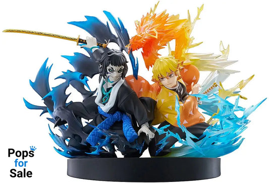 Demon Slayer: Kimetsu no Yaiba PVC Statue Zenitsu Agatsuma & Kaigaku 15 cm