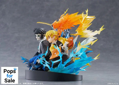 Demon Slayer: Kimetsu no Yaiba PVC Statue Zenitsu Agatsuma & Kaigaku 15 cm