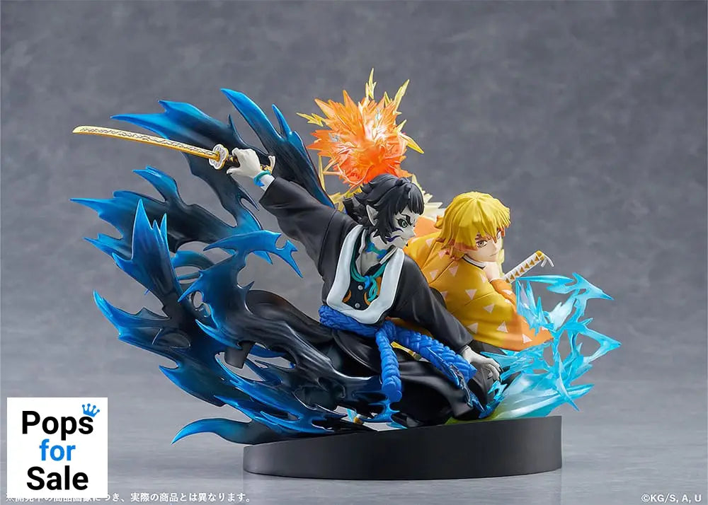 Demon Slayer: Kimetsu no Yaiba PVC Statue Zenitsu Agatsuma & Kaigaku 15 cm