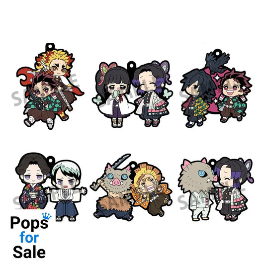 Demon Slayer: Kimetsu no Yaiba Rubber Mascot 6 cm Assortment Vol. 4 (6)