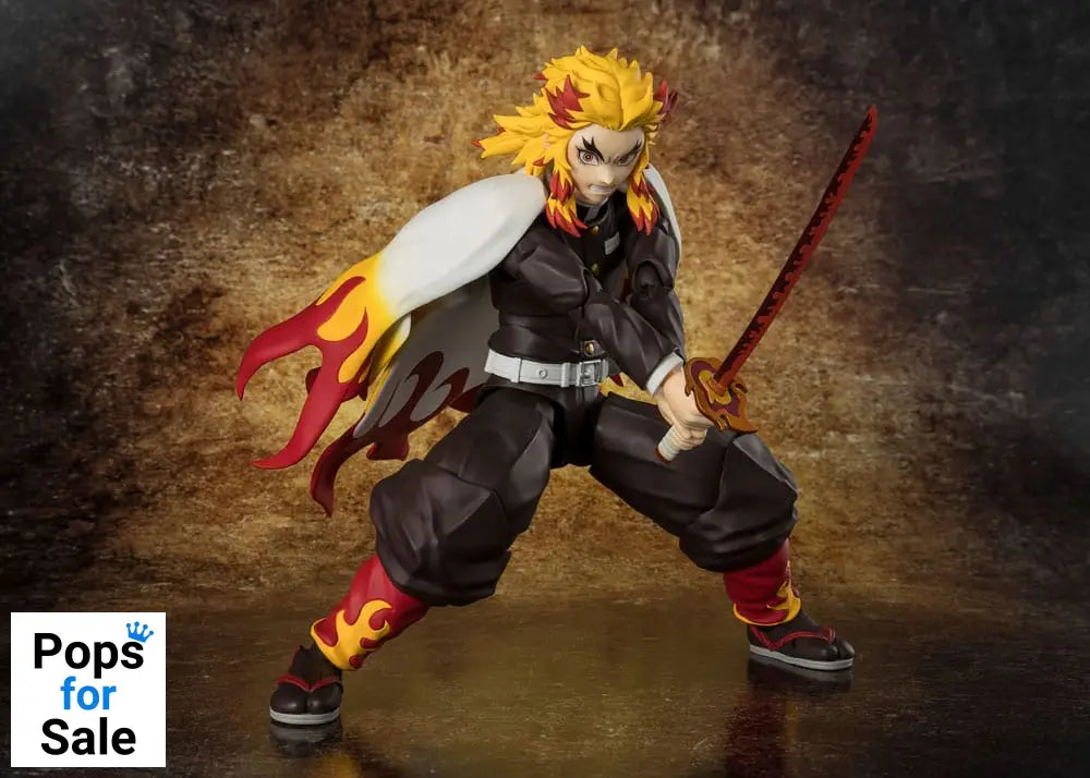 Demon Slayer: Kimetsu no Yaiba S.H.Figuarts Action Figure Kyojuro Rengoku 15 cm