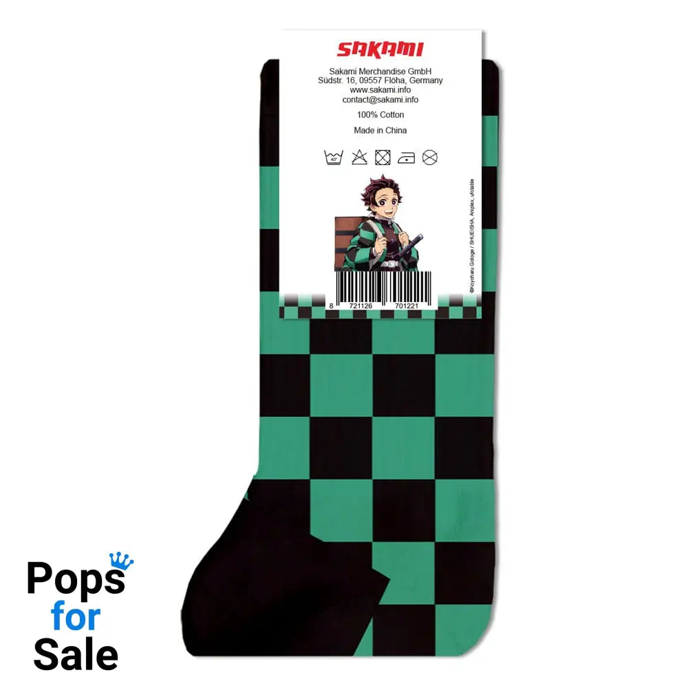 Demon Slayer: Kimetsu no Yaiba Socks 2-Pack Tanjiro Kamado 41-44