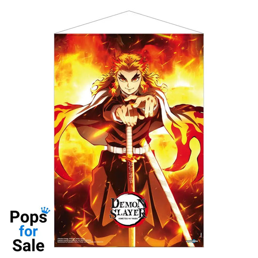 Demon Slayer: Kimetsu no Yaiba Wallscroll Kyojuro Rengoku 50 x 70 cm Posters & Wallscrolls