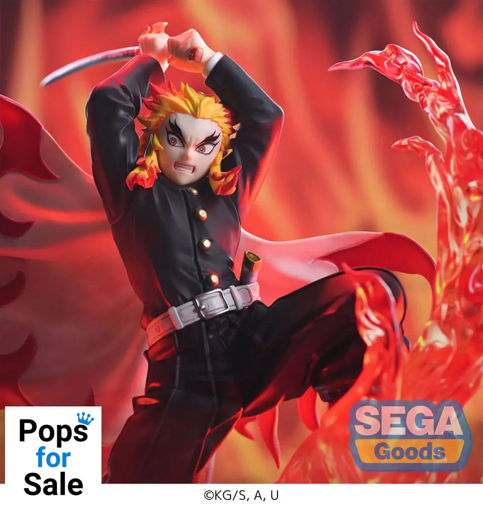 Demon Slayer: Kimetsu no Yaiba Xross Link Anime PVC Statue Kyojuro Rengoku 15 cm Statues