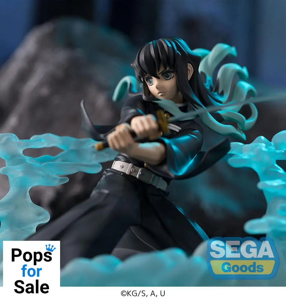 Demon Slayer: Kimetsu no Yaiba Xross Link Anime PVC Statue Muichiro Tokito Hashira Training Arc 11 cm