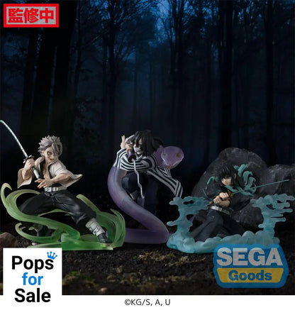 Demon Slayer: Kimetsu no Yaiba Xross Link Anime PVC Statue Muichiro Tokito Hashira Training Arc 11 cm