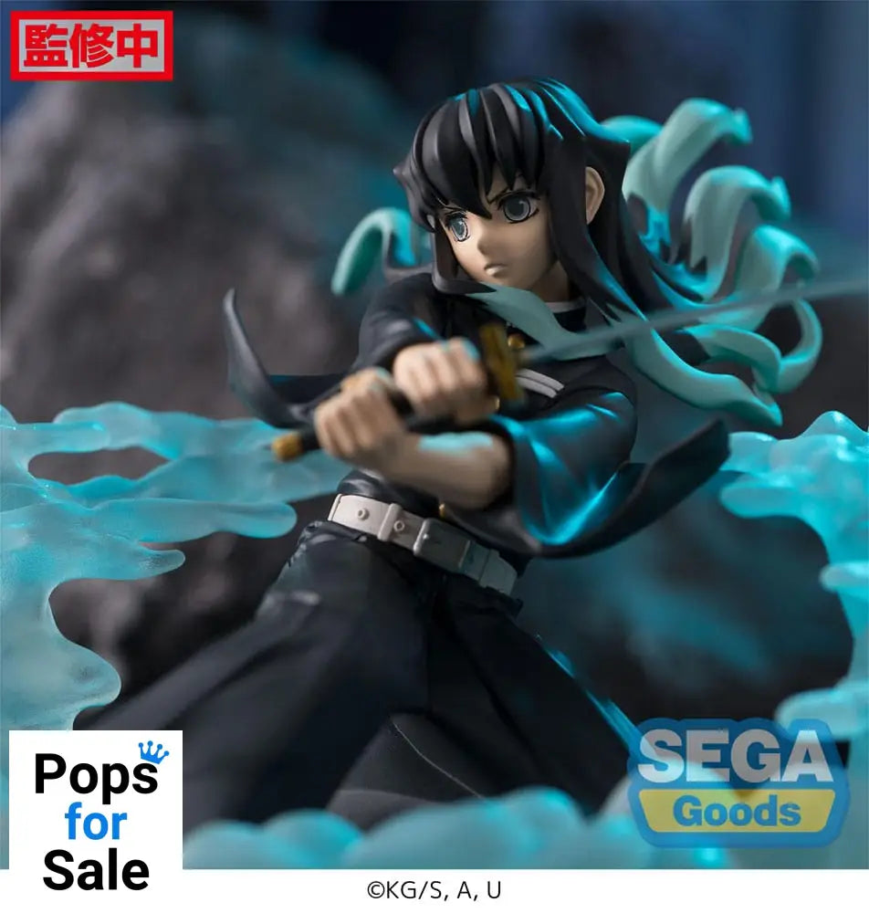 Demon Slayer: Kimetsu no Yaiba Xross Link Anime PVC Statue Muichiro Tokito Hashira Training Arc 11 cm