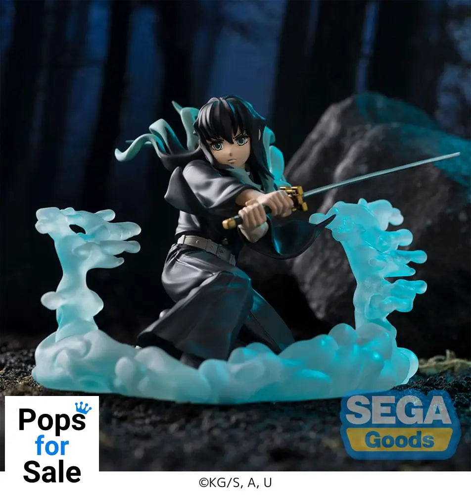 Demon Slayer: Kimetsu no Yaiba Xross Link Anime PVC Statue Muichiro Tokito Hashira Training Arc 11 cm
