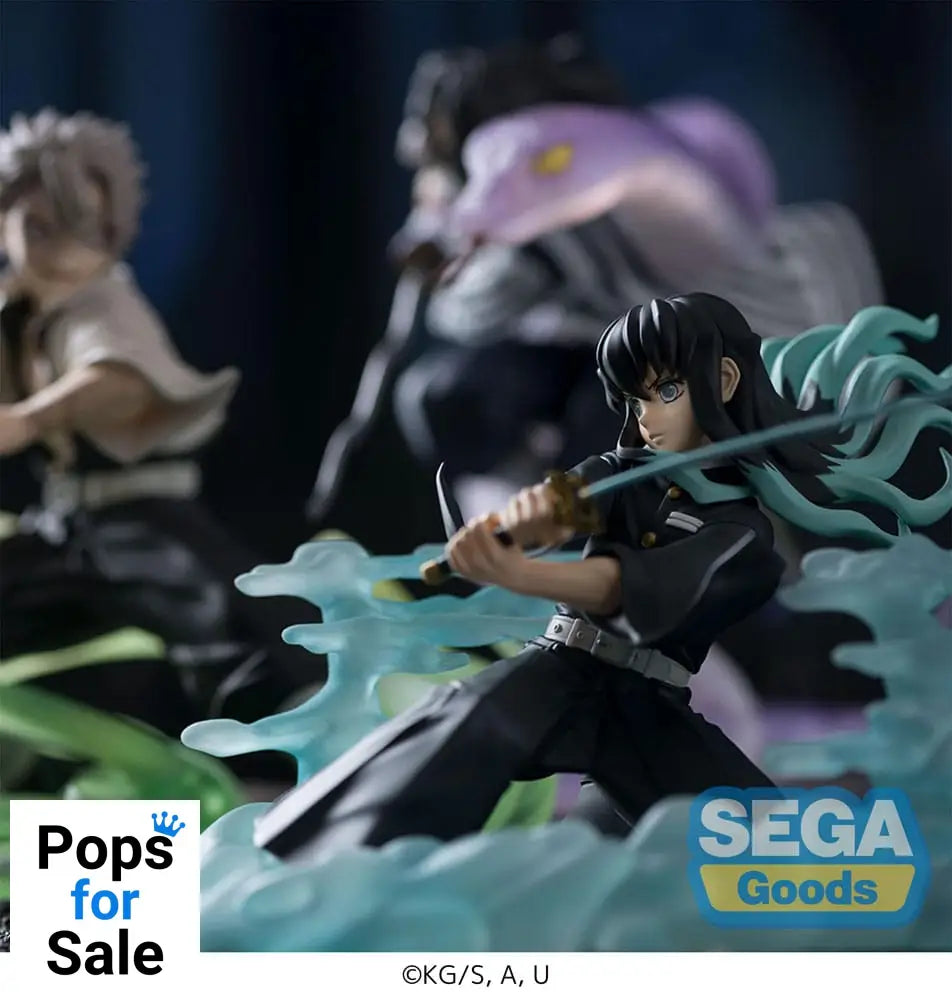 Demon Slayer: Kimetsu no Yaiba Xross Link Anime PVC Statue Muichiro Tokito Hashira Training Arc 11 cm