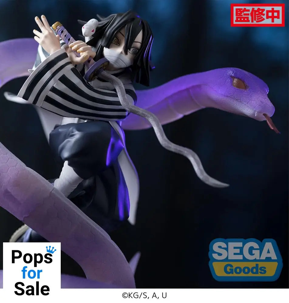 Demon Slayer: Kimetsu no Yaiba Xross Link Anime PVC Statue Obanai Iguro Hashira Training Arc 14 cm