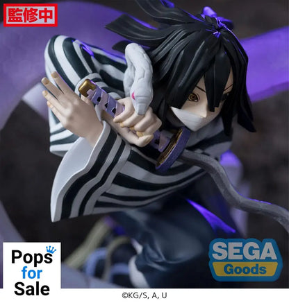 Demon Slayer: Kimetsu no Yaiba Xross Link Anime PVC Statue Obanai Iguro Hashira Training Arc 14 cm