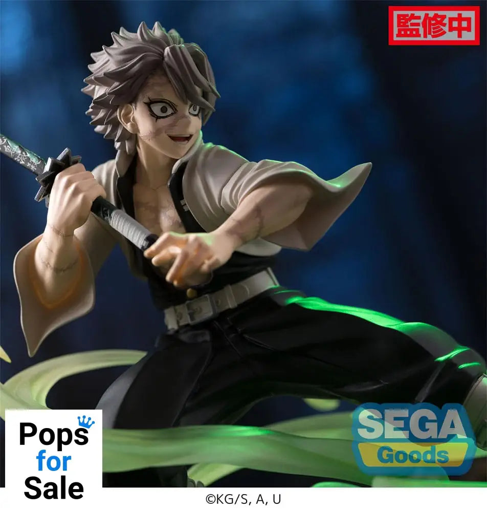 Demon Slayer: Kimetsu no Yaiba Xross Link Anime PVC Statue Sanemi Shinazugawa Hashira Training Arc 12 cm