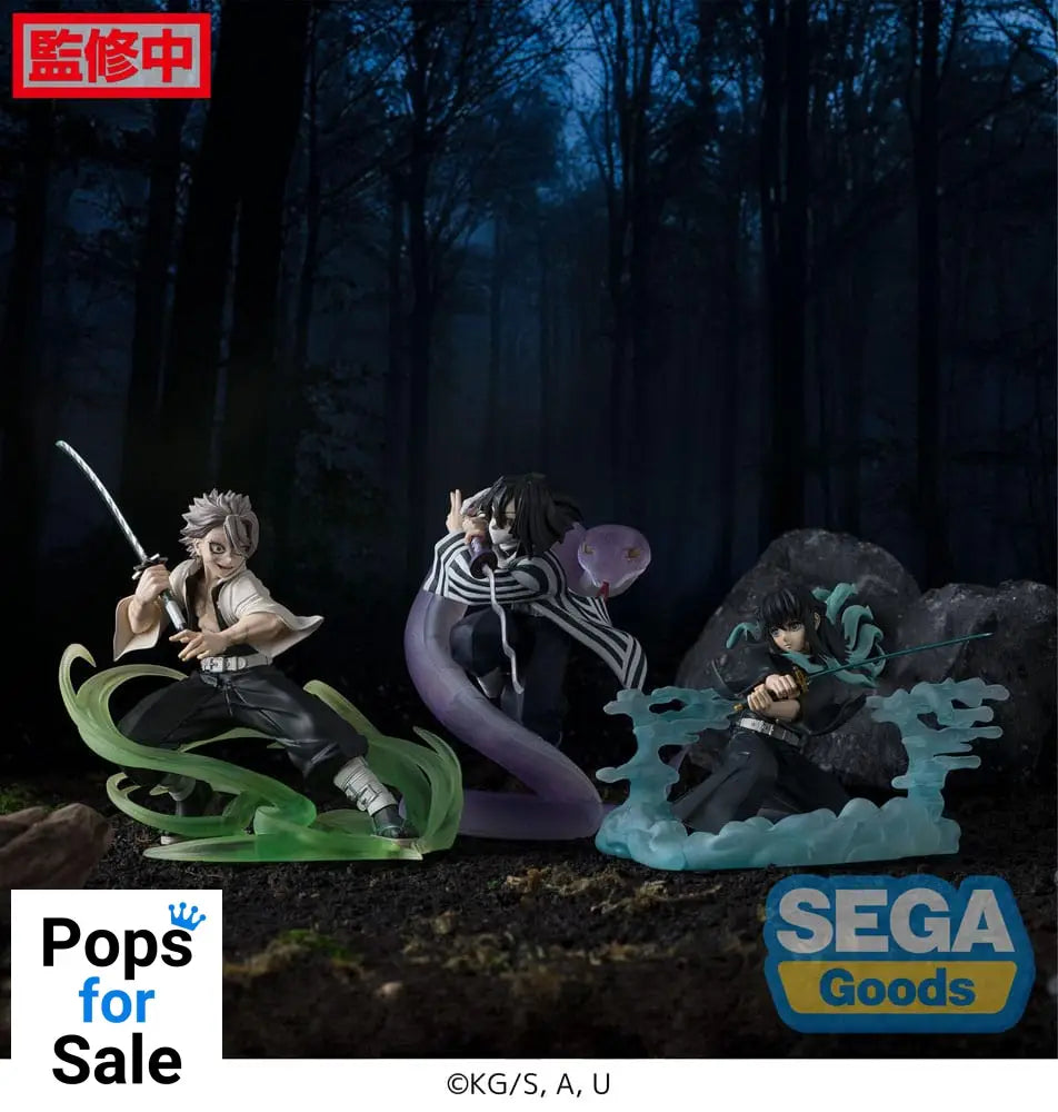 Demon Slayer: Kimetsu no Yaiba Xross Link Anime PVC Statue Sanemi Shinazugawa Hashira Training Arc 12 cm