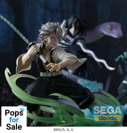 Demon Slayer: Kimetsu no Yaiba Xross Link Anime PVC Statue Sanemi Shinazugawa Hashira Training Arc 12 cm