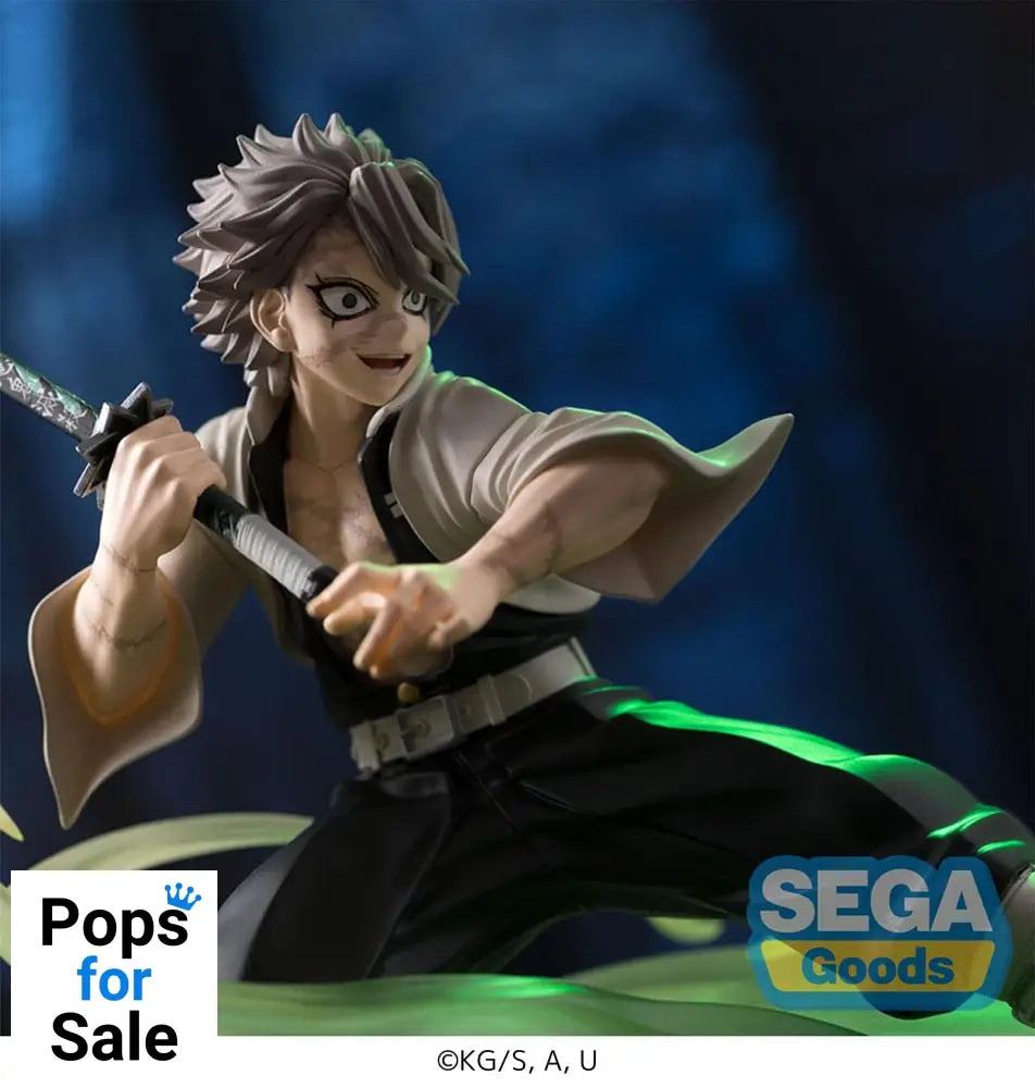 Demon Slayer: Kimetsu no Yaiba Xross Link Anime PVC Statue Sanemi Shinazugawa Hashira Training Arc 12 cm