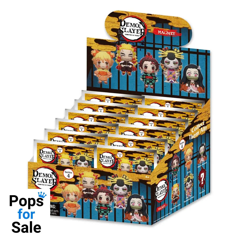 Demon Slayer Magnets blind pack  Series 4 Display (12)