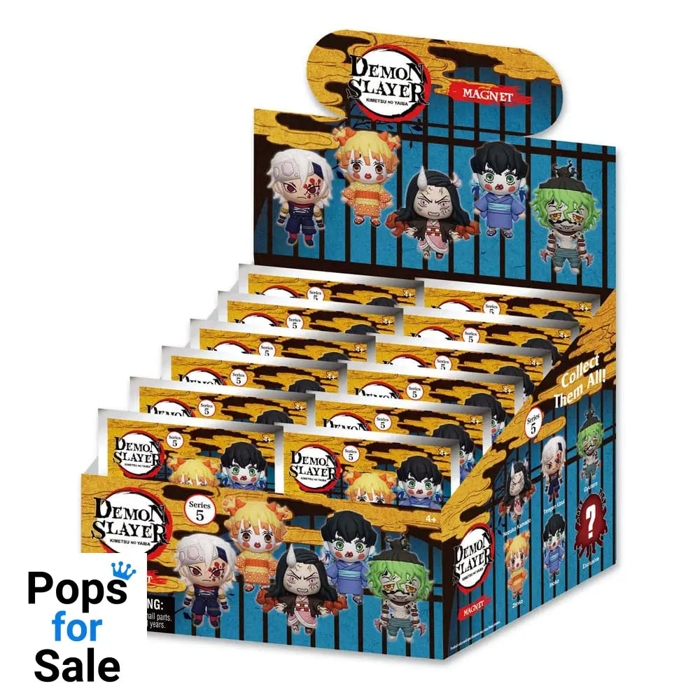 Demon Slayer Magnets blind pack Series 5 Display (12)
