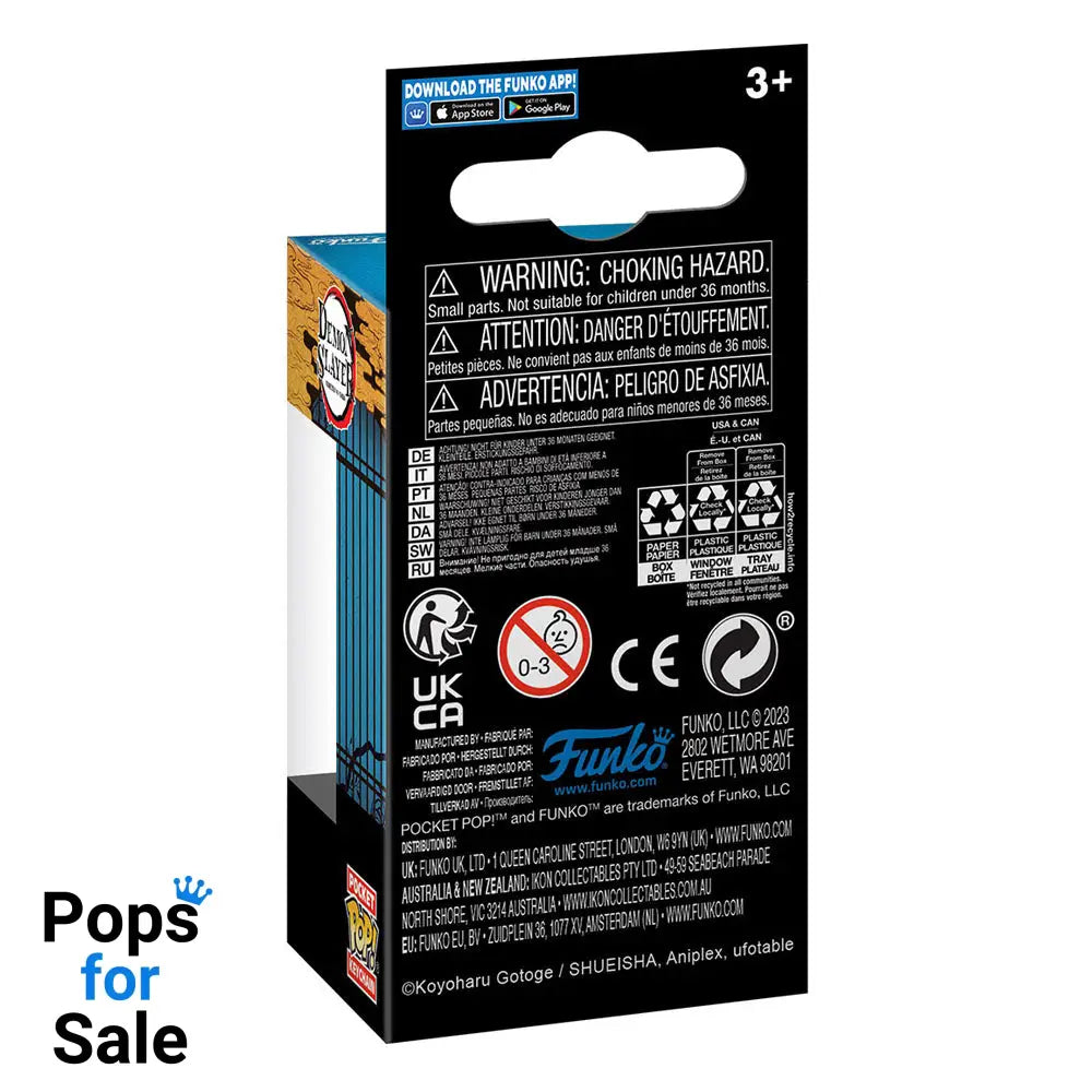 Demon Slayer Pocket POP! Vinyl Keychains 4 cm Nezuko'n BSKT Display (12)