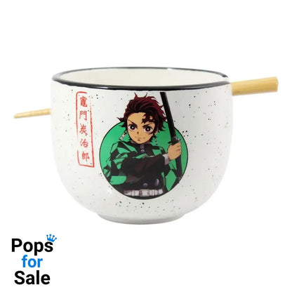 Demon Slayer Ramen Bowl with Chopsticks Tanjiro 414 ml
