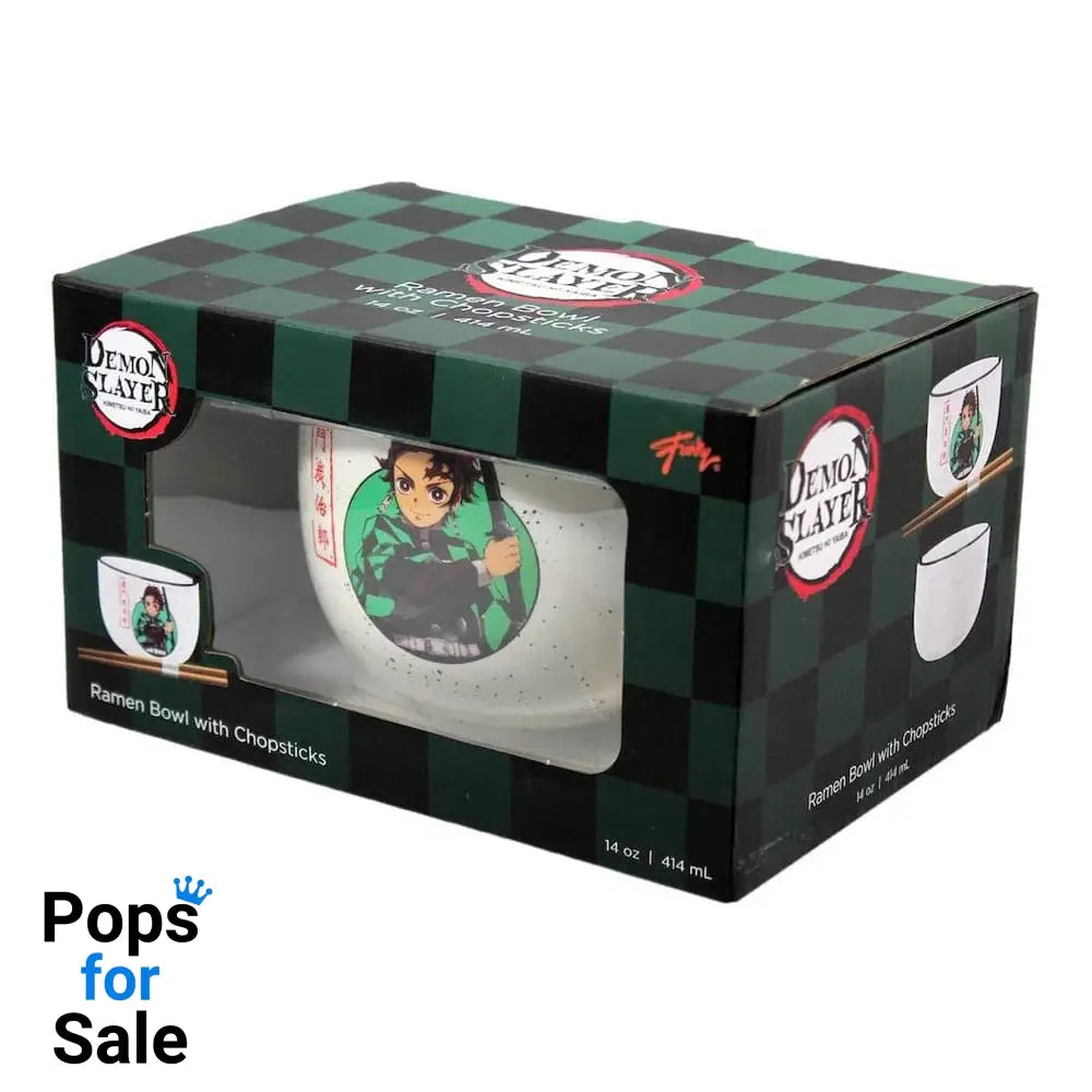 Demon Slayer Ramen Bowl with Chopsticks Tanjiro 414 ml