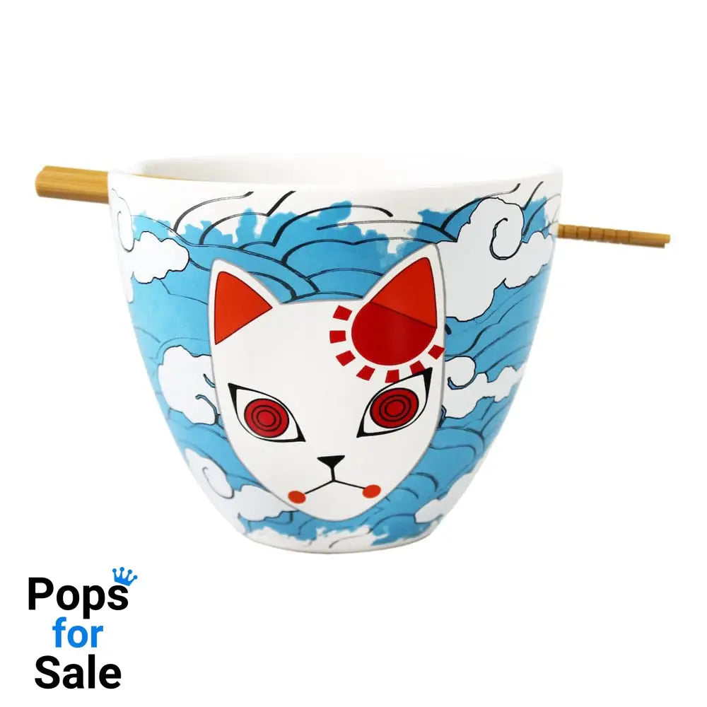 Demon Slayer Ramen Bowl with Chopsticks Tanjiro Mask 473 ml