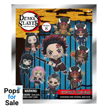 Demon Slayer Season 3 3D Foam Bag Clips Series 8 Display (24)