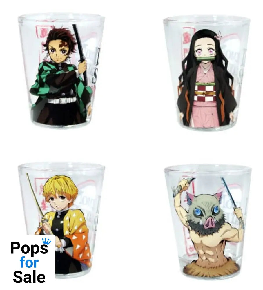 Demon Slayer Shot Glasses 4-Pack Group 59 ml Kitchen- and Tableware