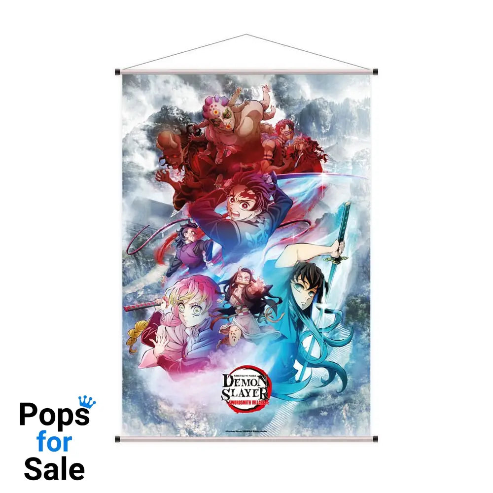 Demon Slayer Wallscroll Swordsmith Village Arc Ver. A 60 x 90 cm